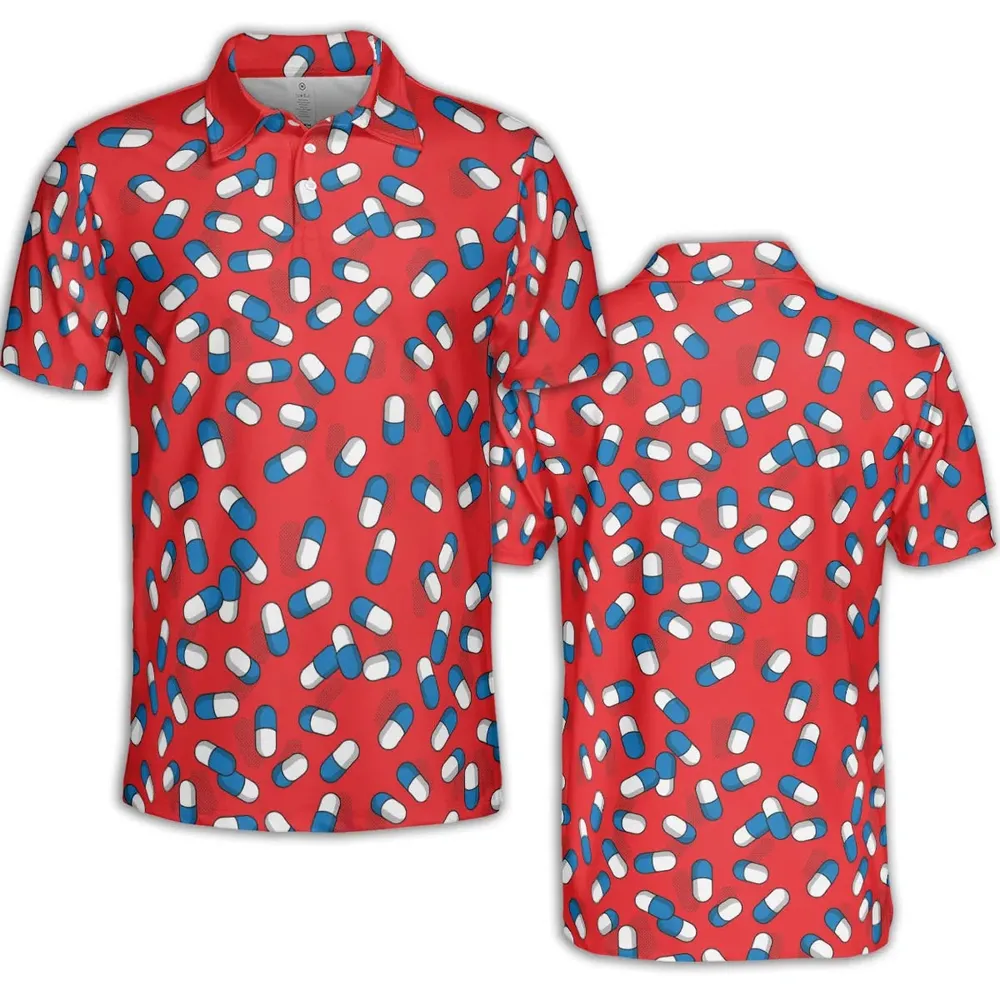 The Capsules Akira Pattern AOP Men/Women Polo Shirt - 2