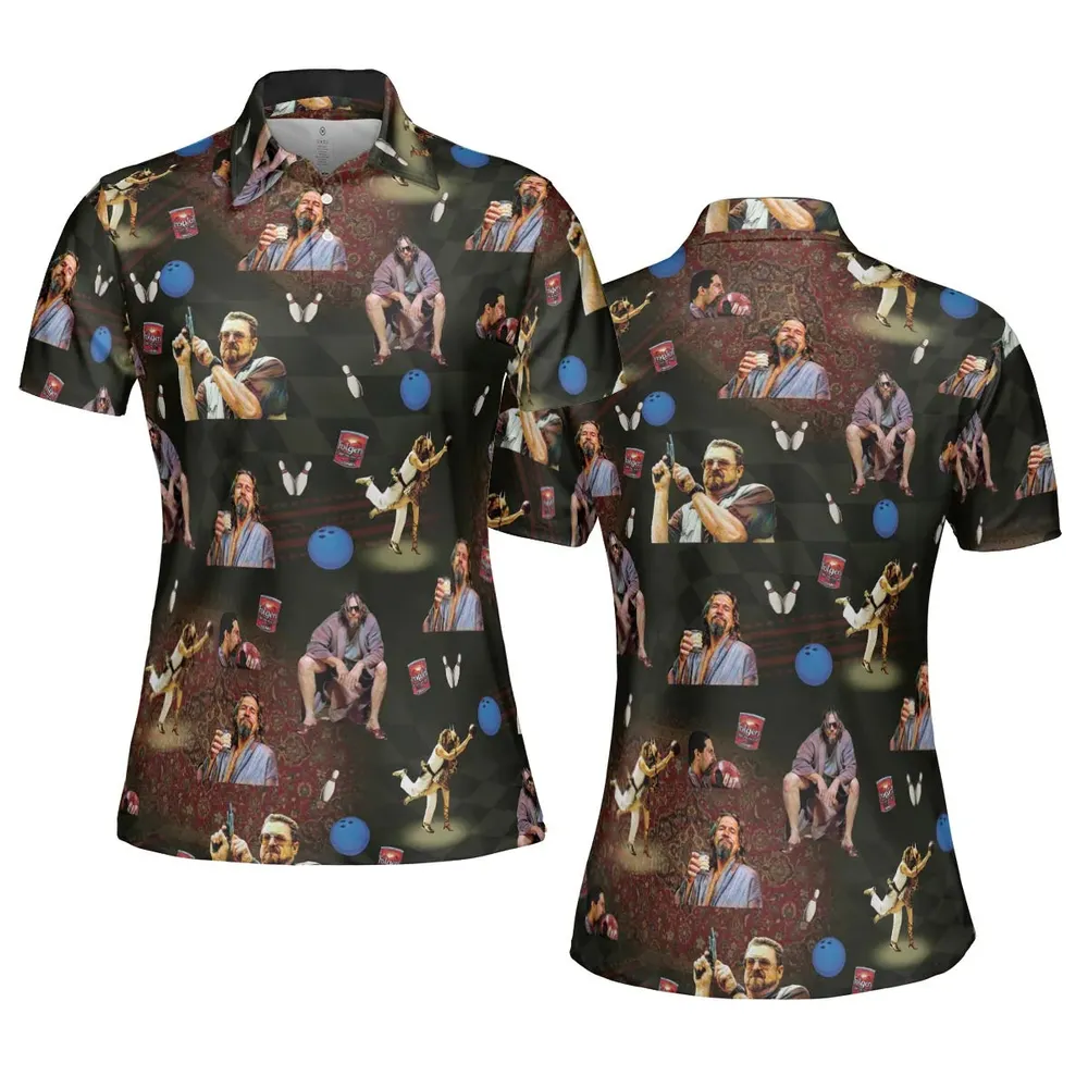 The Big Lebowski AOP Men/Women Polo Shirt - 5