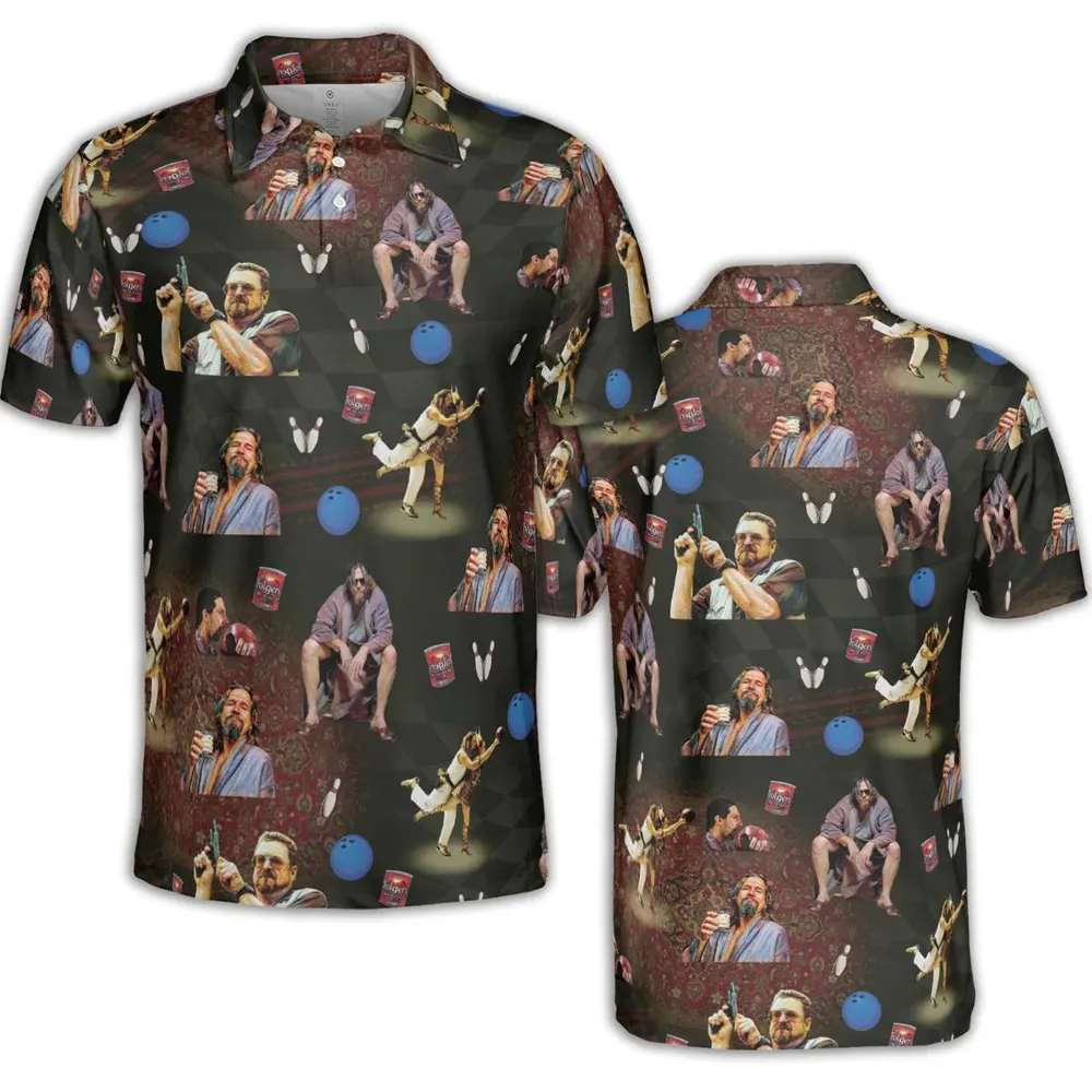 The Big Lebowski AOP Men/Women Polo Shirt - 2