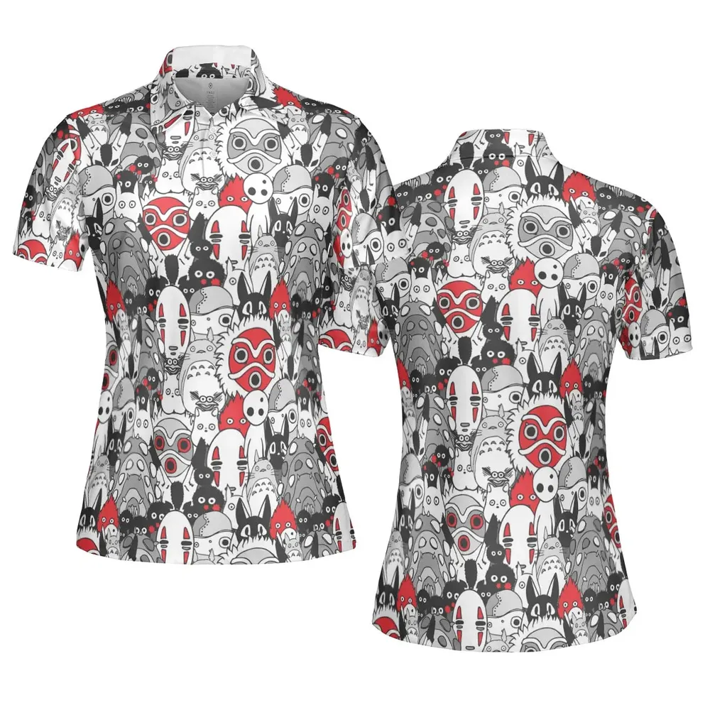 Magic Beasts AOP Men/Women Polo Shirt - 5