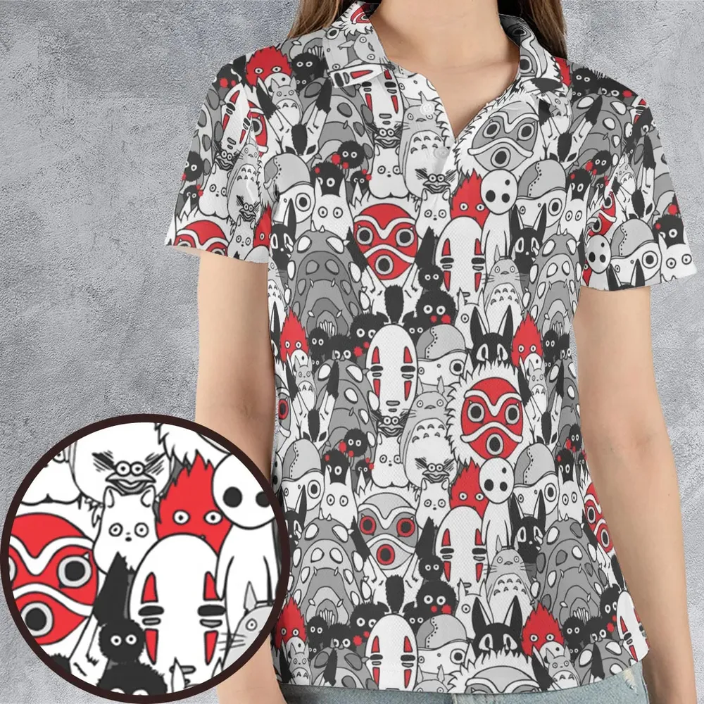 Magic Beasts AOP Men/Women Polo Shirt - 4