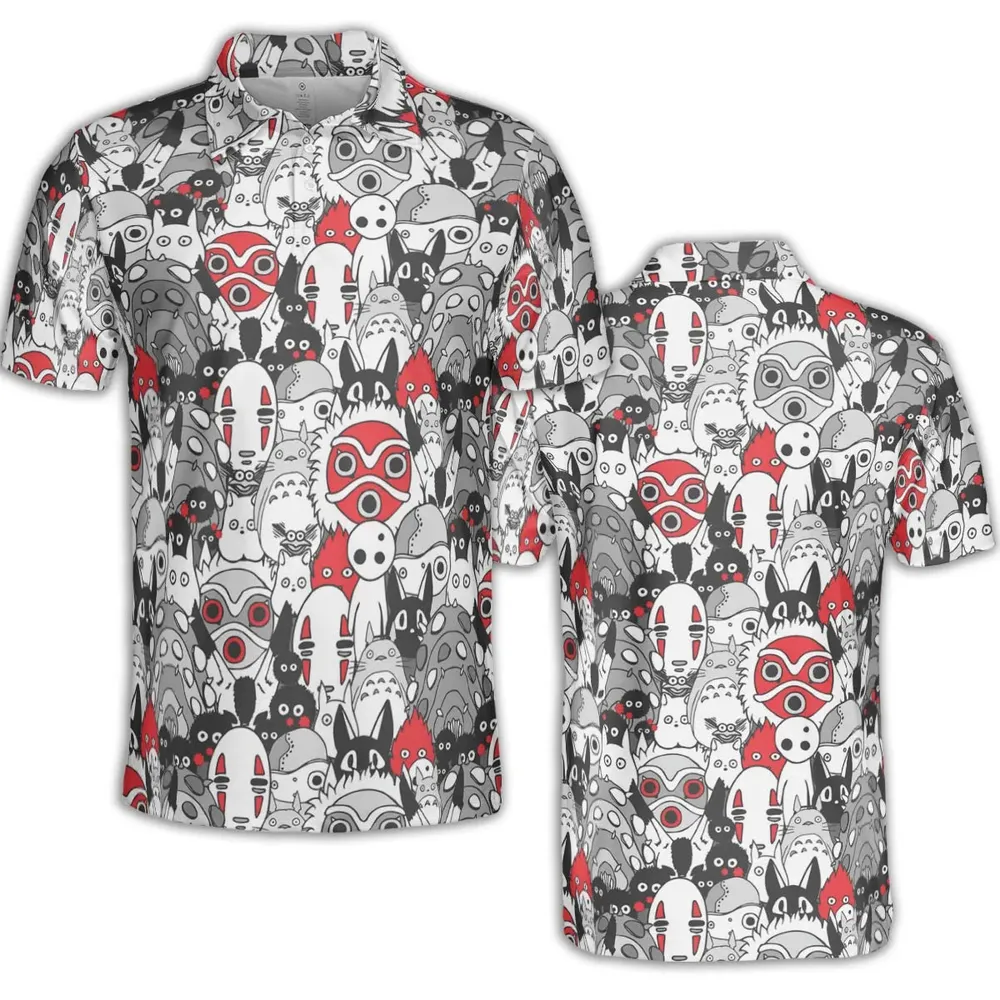 Magic Beasts AOP Men/Women Polo Shirt - 2