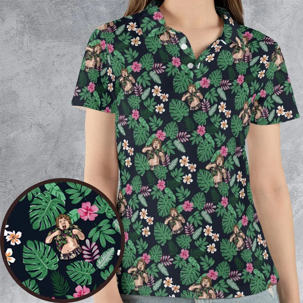 Truffle Shuffle The Goonies AOP Men/Women Polo Shirt - 4