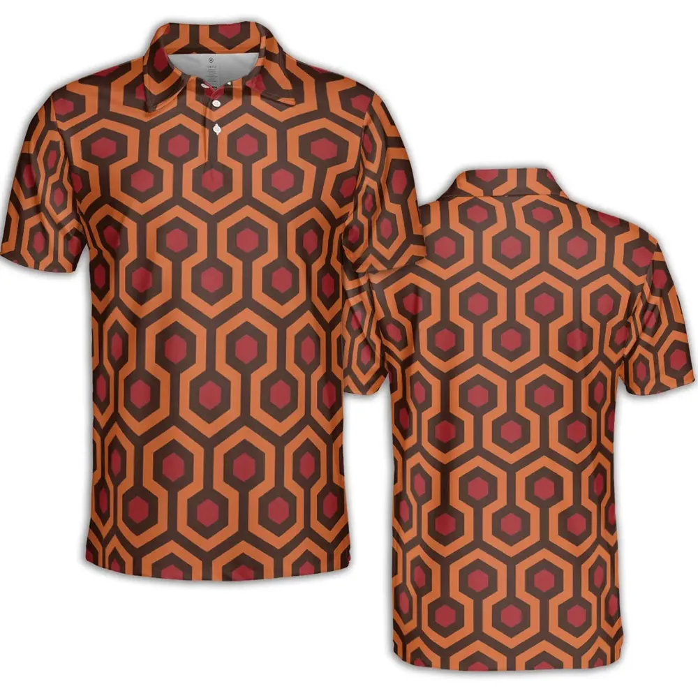 The Overlook Pattern The Shining AOP Men/Women Polo Shirt - 2