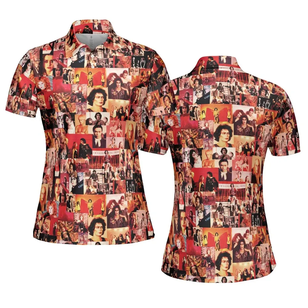 Oh Rocky The Rocky Horror Picture Show AOP Men/Women Polo Shirt - 5