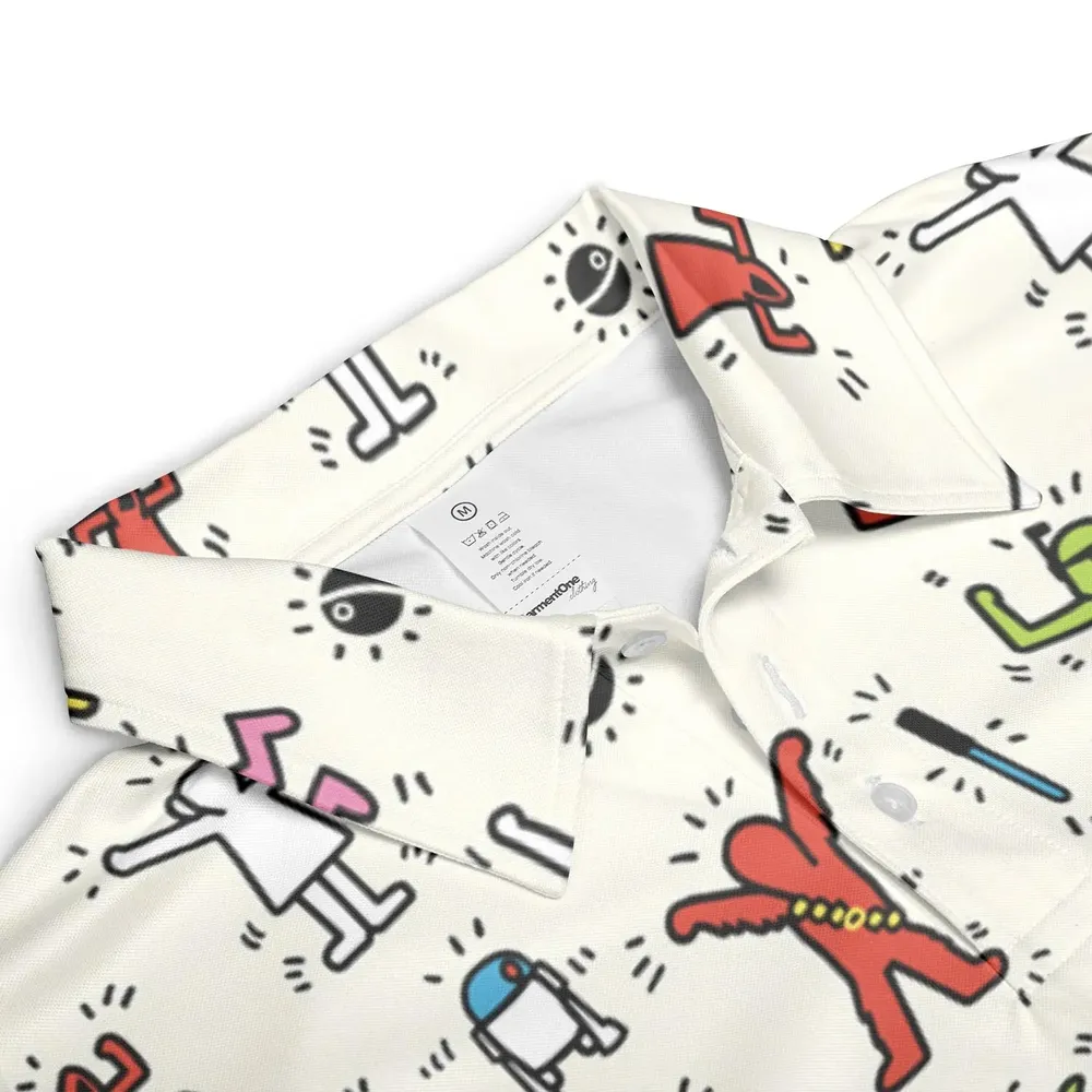 Pop Wars Star Wars Pop Art Pattern AOP Men/Women Polo Shirt - 3