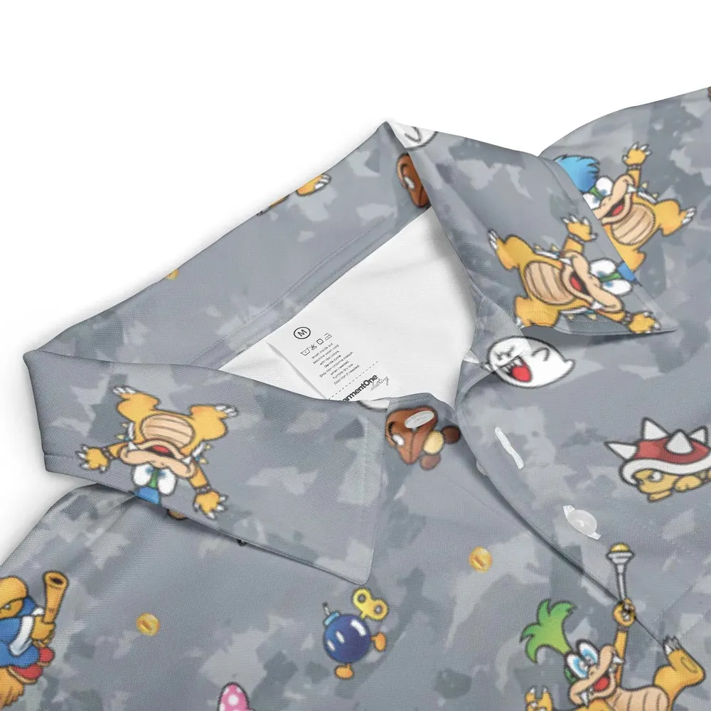 Super Mario Nintendo Video Game AOP Men/Women Polo Shirt - 3