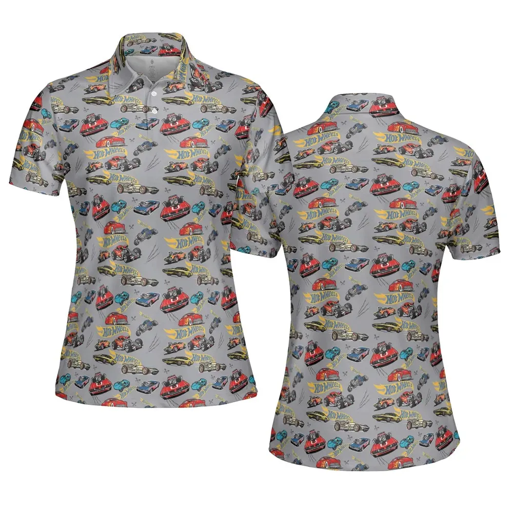Hot Wheels Classic Car AOP Men/Women Polo Shirt - 5