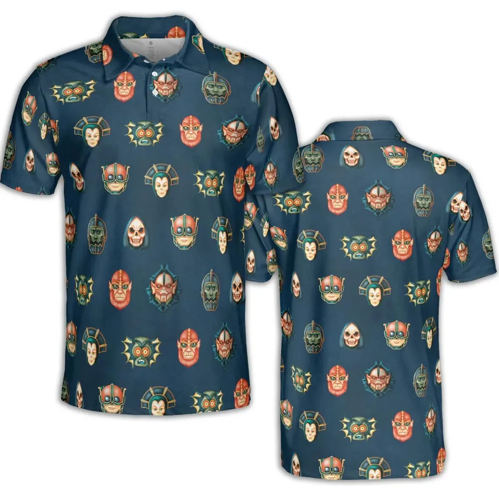 Villains He-man Masters Of The Universe AOP Men/Women Polo Shirt - 2