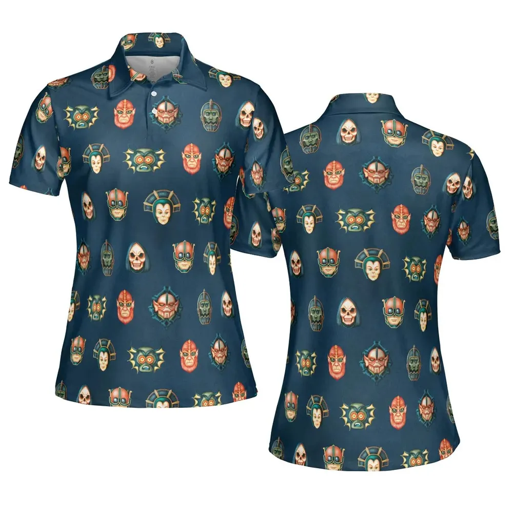 Villains He-man Masters Of The Universe AOP Men/Women Polo Shirt - 5