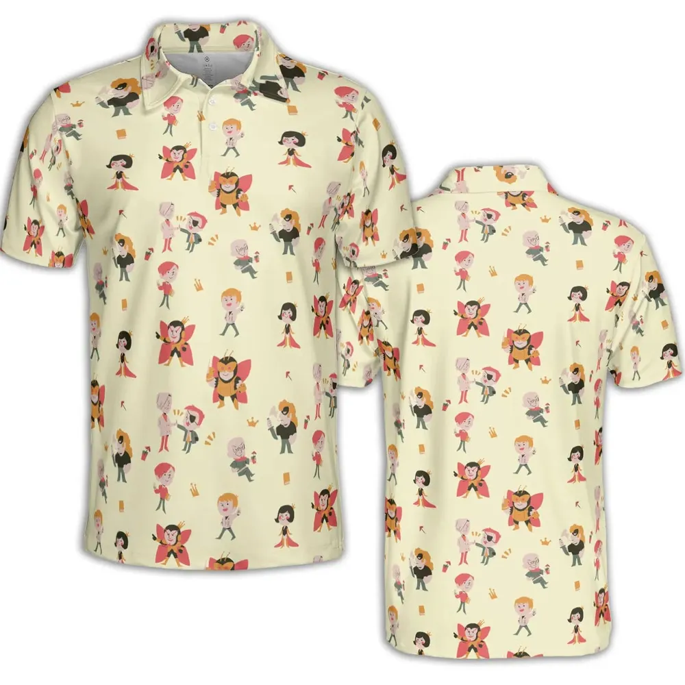The Venture Bros Pattern AOP Men/Women Polo Shirt - 2
