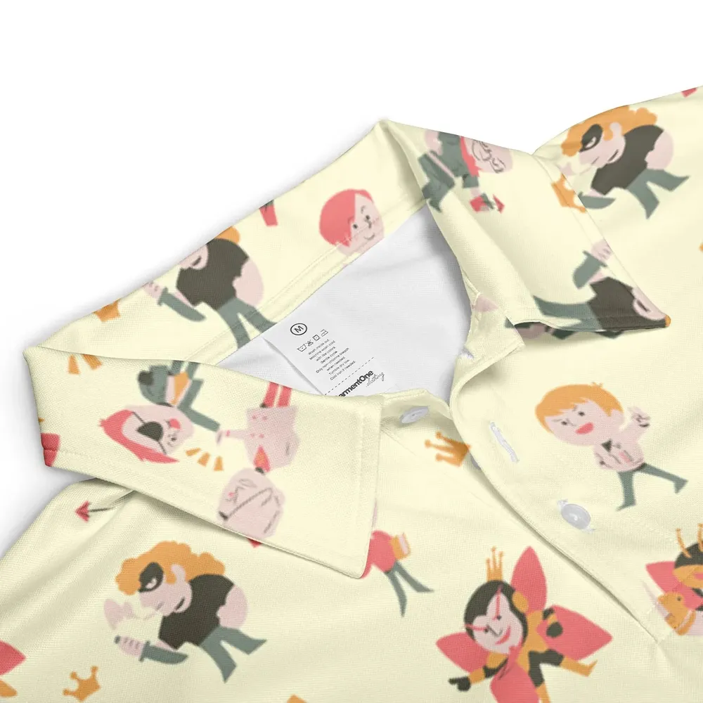 The Venture Bros Pattern AOP Men/Women Polo Shirt - 3