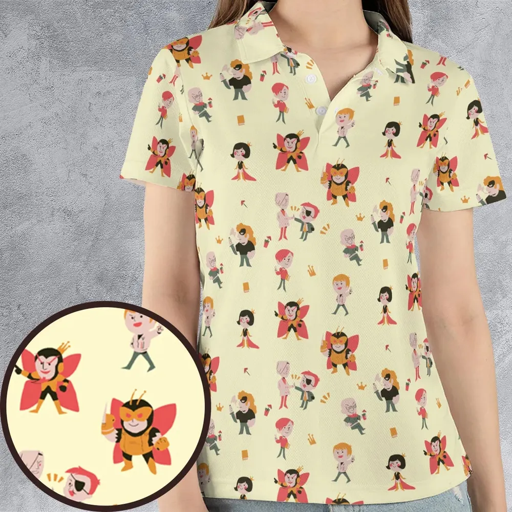 The Venture Bros Pattern AOP Men/Women Polo Shirt - 4