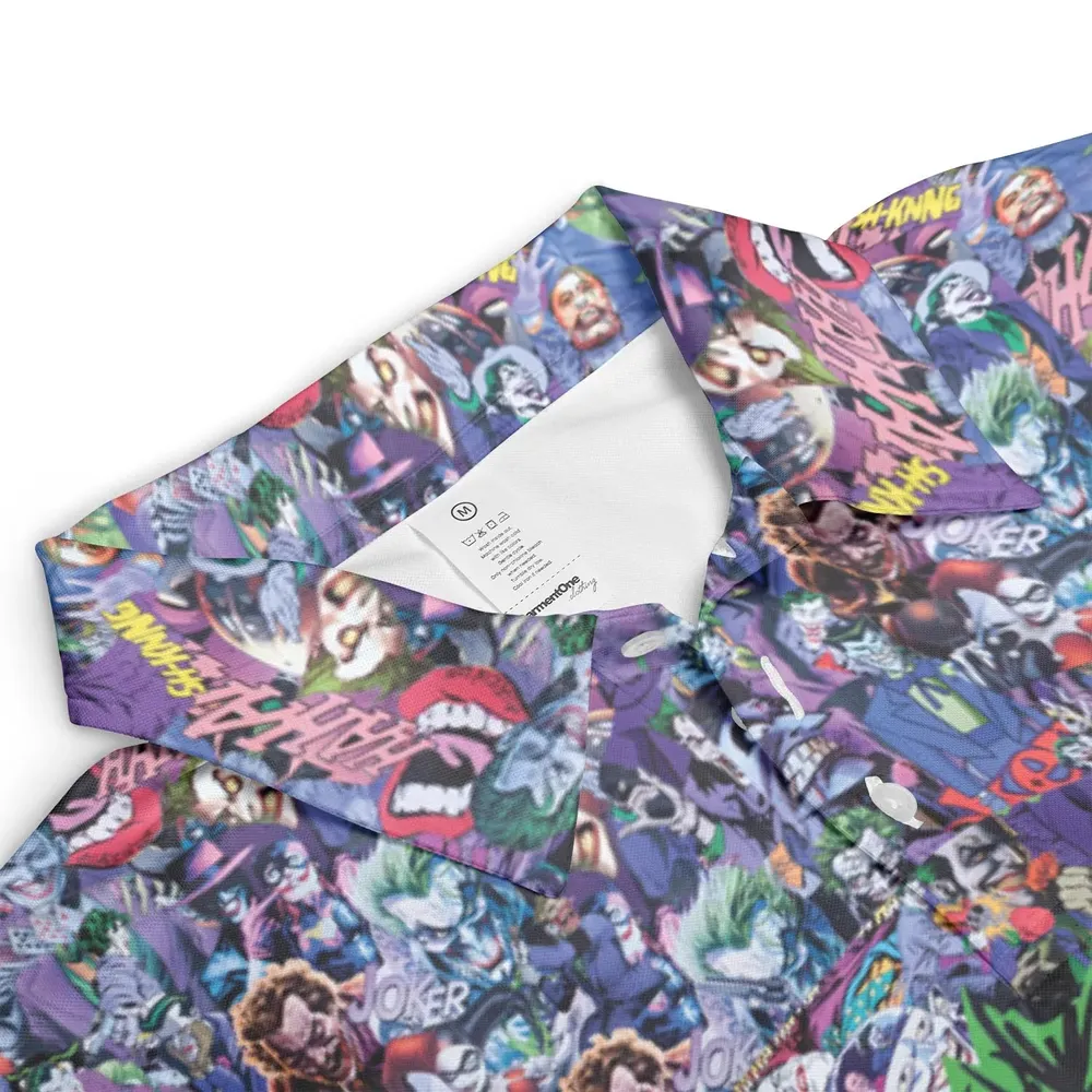 Joker The Most Favourite Characters Pattern AOP Men/Women Polo Shirt - 3