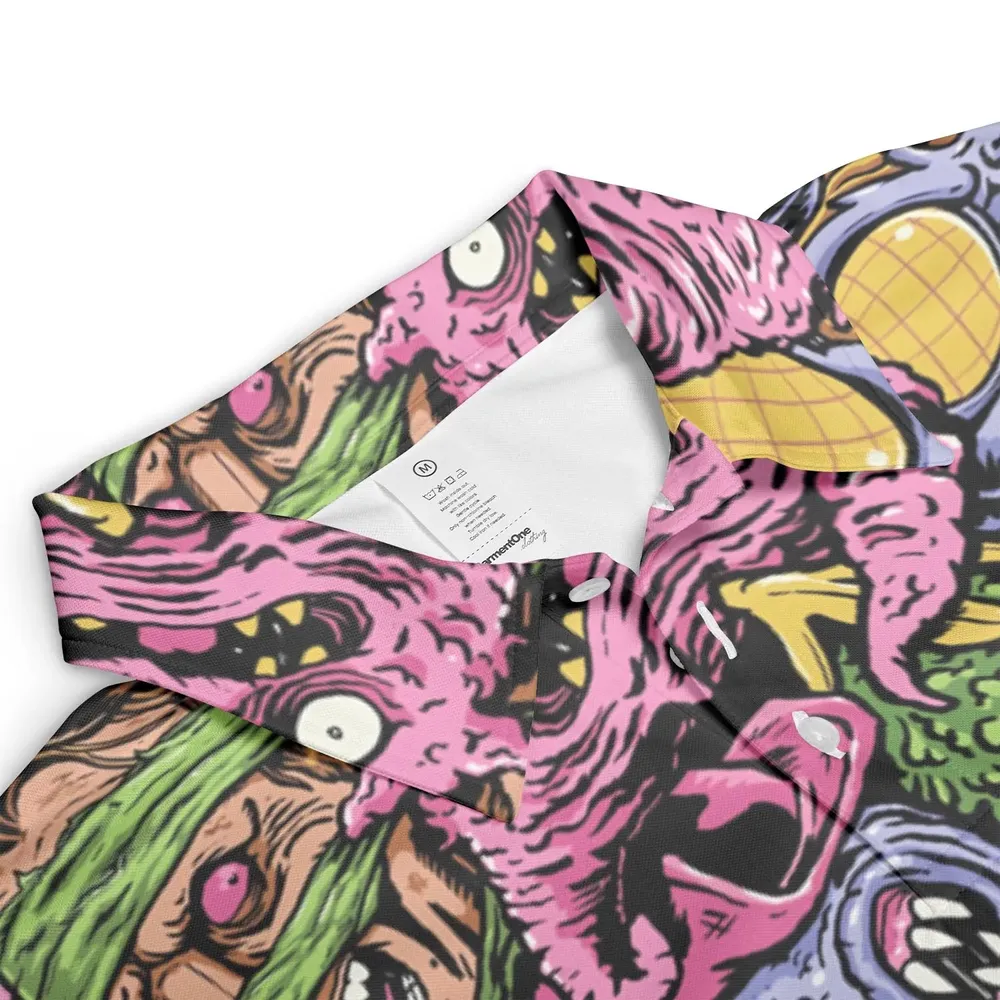 Nostalgic Villains Teenage Mutant Ninja Turtles AOP Men/Women Polo Shirt - 3