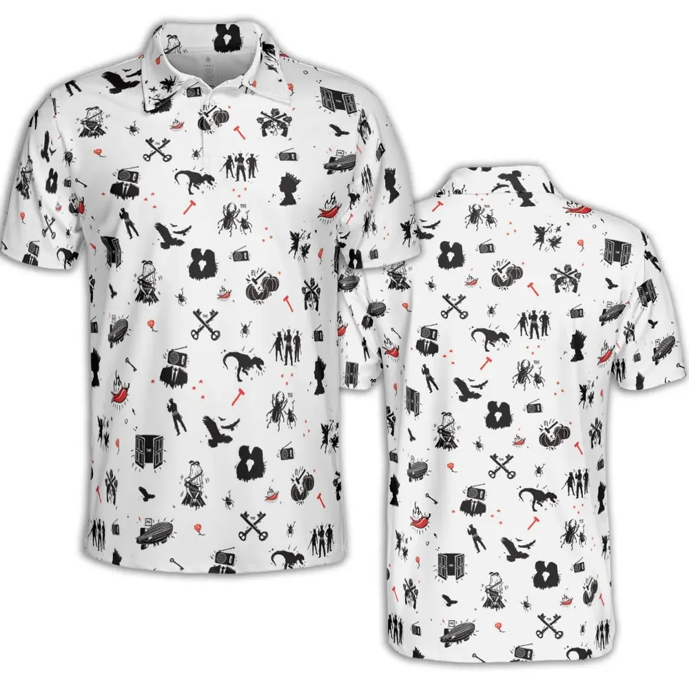 Legandary Bands Mashup AOP Men/Women Polo Shirt - 2