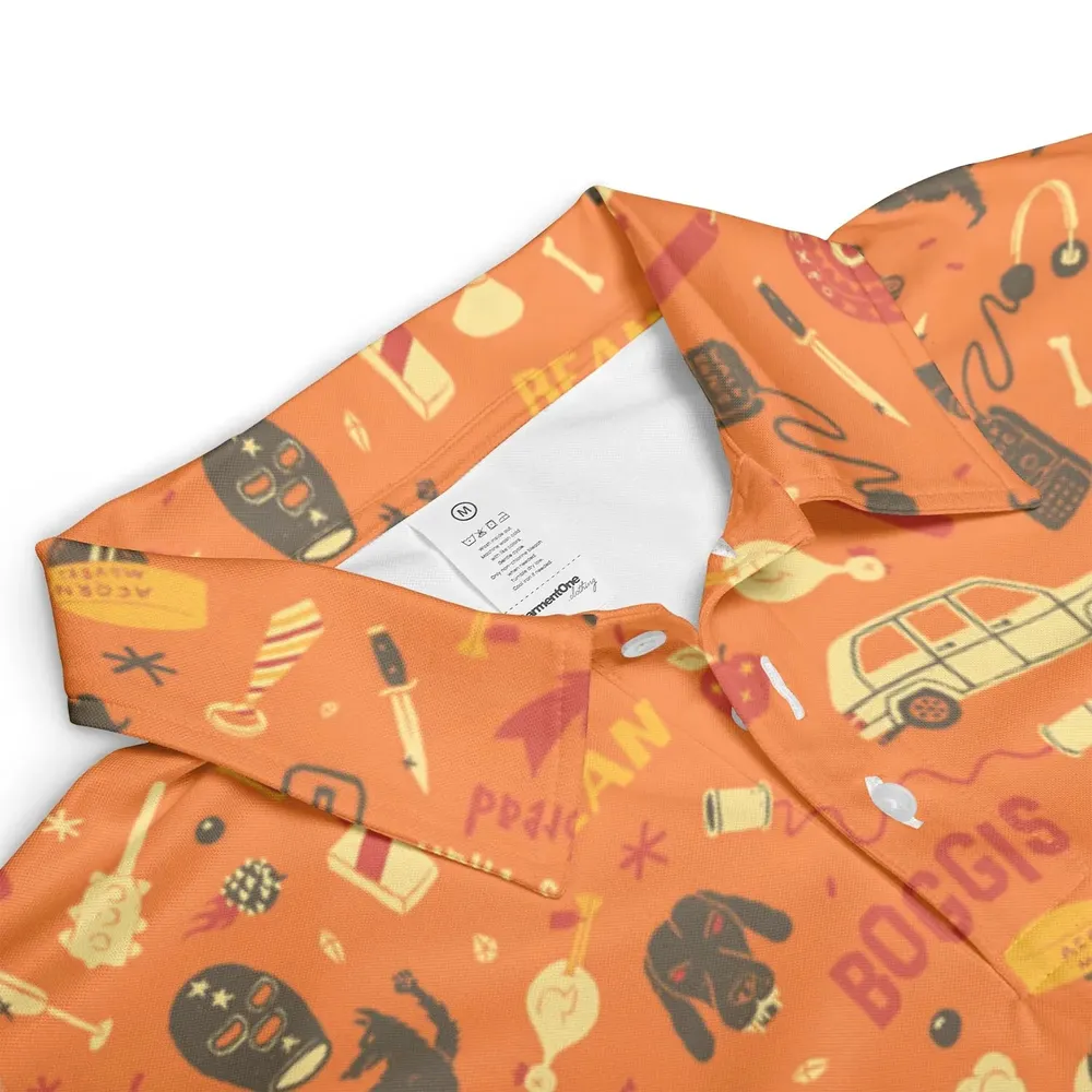 Fantastic Mr. Fox Pattern AOP Men/Women Polo Shirt - 3