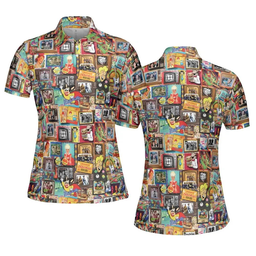 Memory Lane AOP Men/Women Polo Shirt - 5