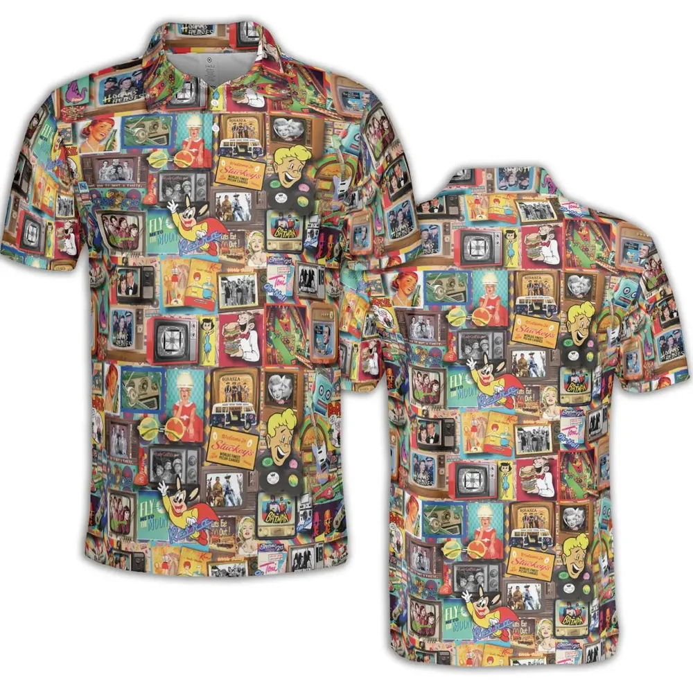 Memory Lane AOP Men/Women Polo Shirt - 2