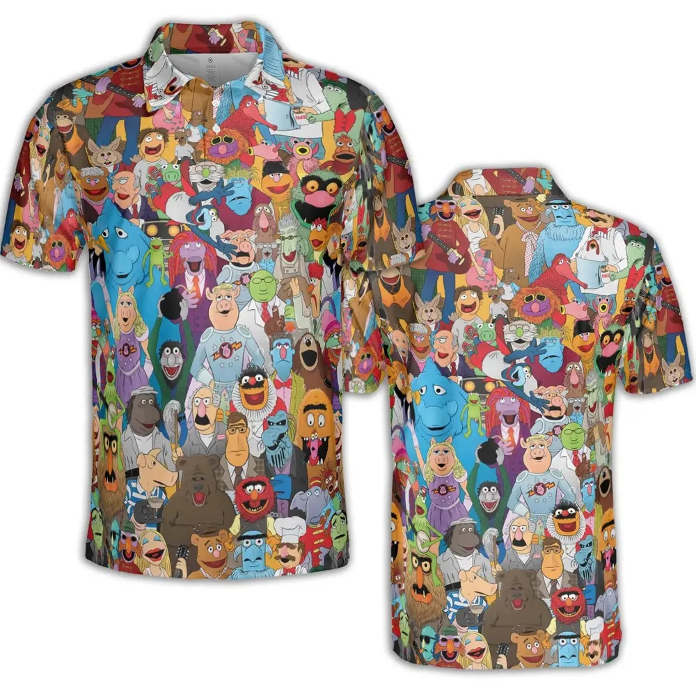 The Great Muppet Jubilee The Muppet AOP Men/Women Polo Shirt - 2