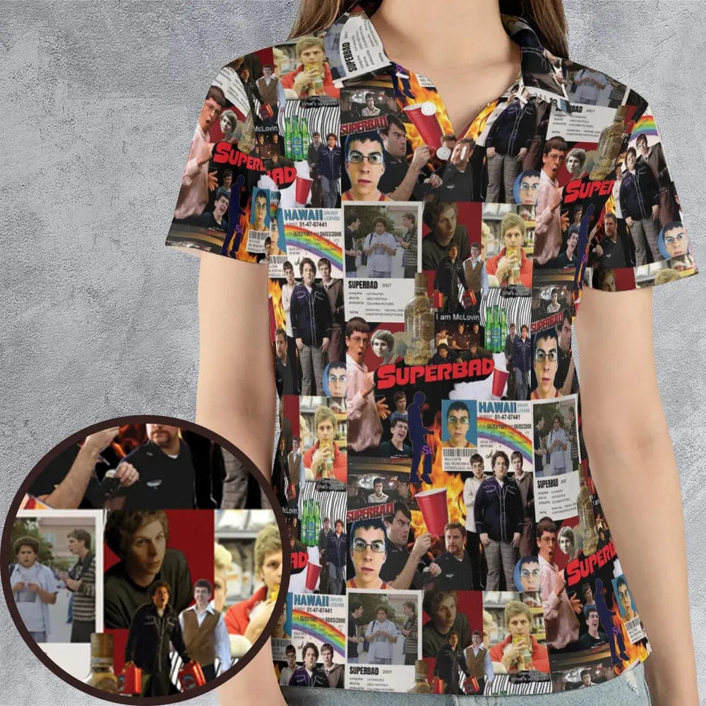 Seth Evan McLovin Superbad AOP Men/Women Polo Shirt - 4