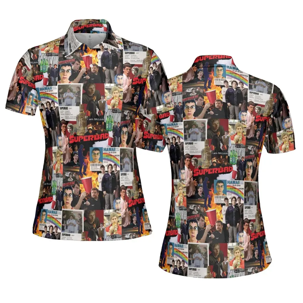 Seth Evan McLovin Superbad AOP Men/Women Polo Shirt - 5