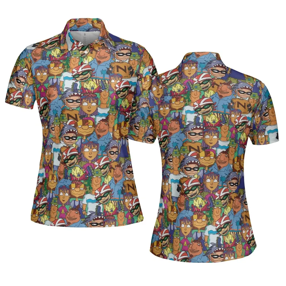 Rocket Power Characters AOP Men/Women Polo Shirt - 5