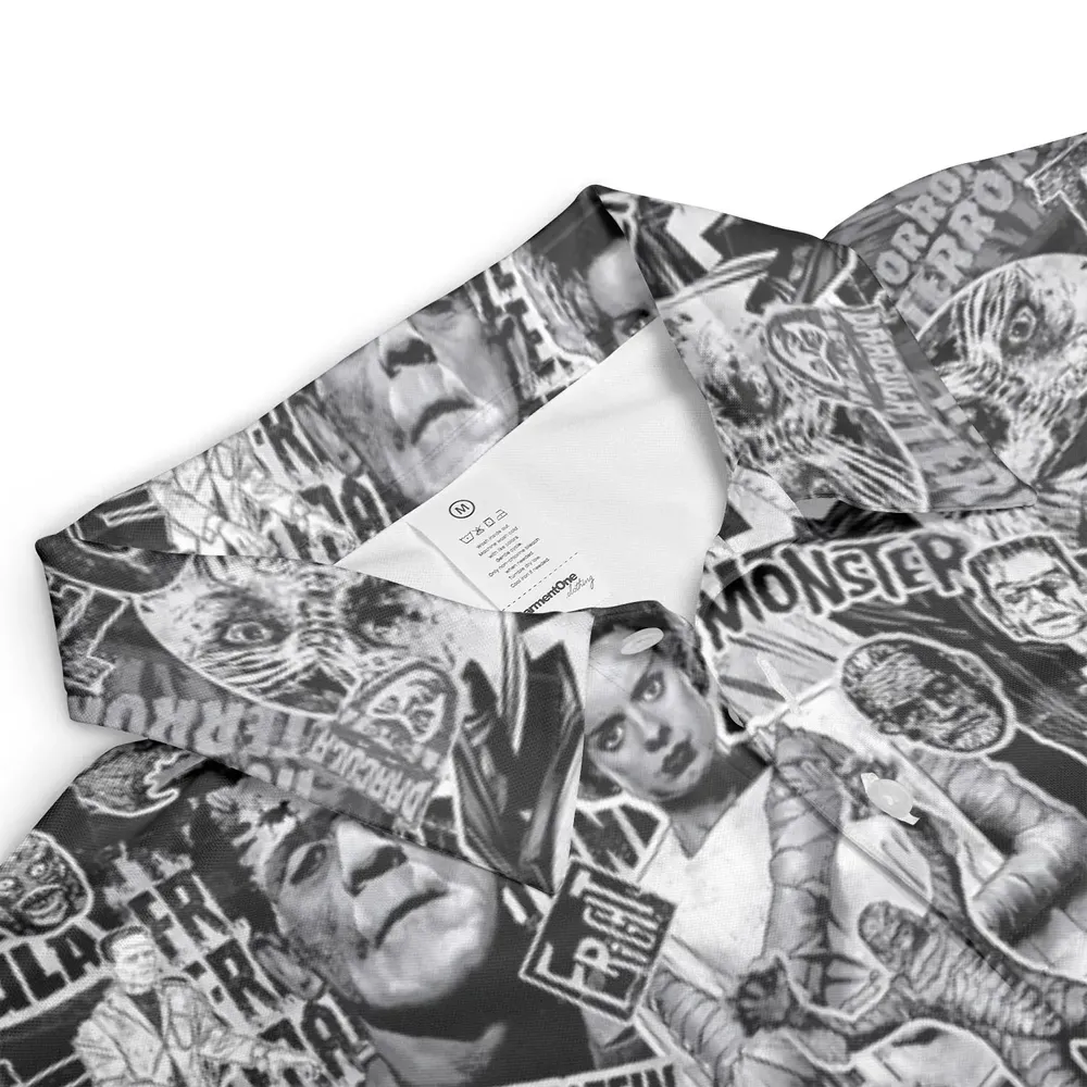 The Monsters Universal Classic Monsters AOP Men/Women Polo Shirt - 3