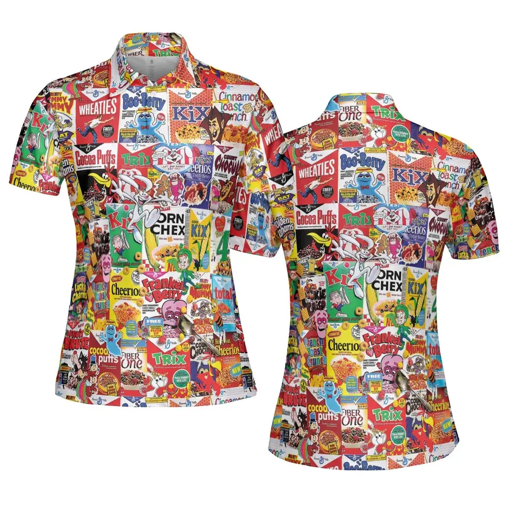 Popular Cereal Boxes AOP Men/Women Polo Shirt - 5