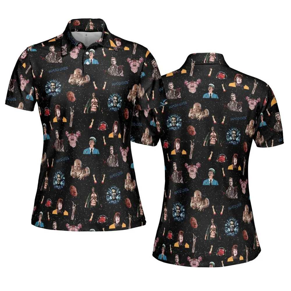 Total Recall Pattern AOP Men/Women Polo Shirt - 5