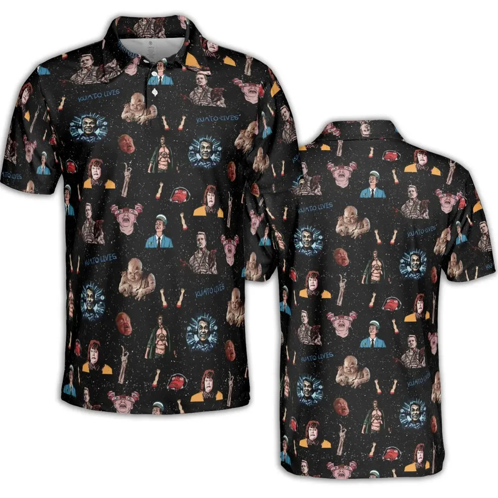 Total Recall Pattern AOP Men/Women Polo Shirt - 2