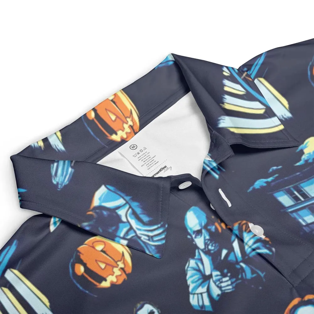 Horror Slasher Michael Myers Halloween AOP Men/Women Polo Shirt - 3