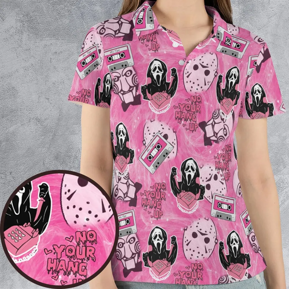 No Your Hang Up Mix Tape AOP Men/Women Polo Shirt - 4