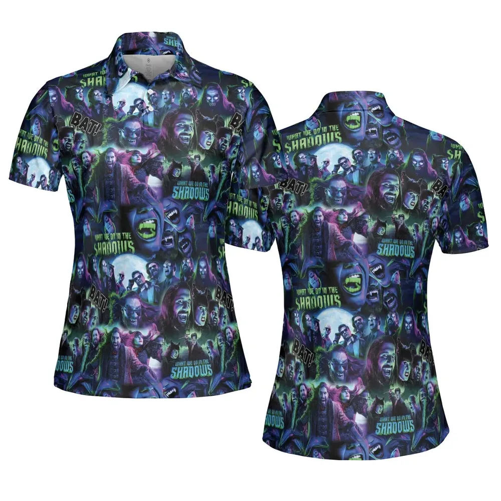 What We Do in the Shadows AOP Men/Women Polo Shirt - 5