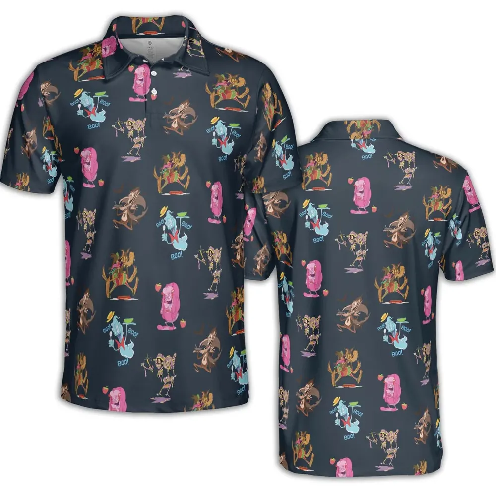 Funny Cereal Monsters Universal Monsters AOP Men/Women Polo Shirt - 2