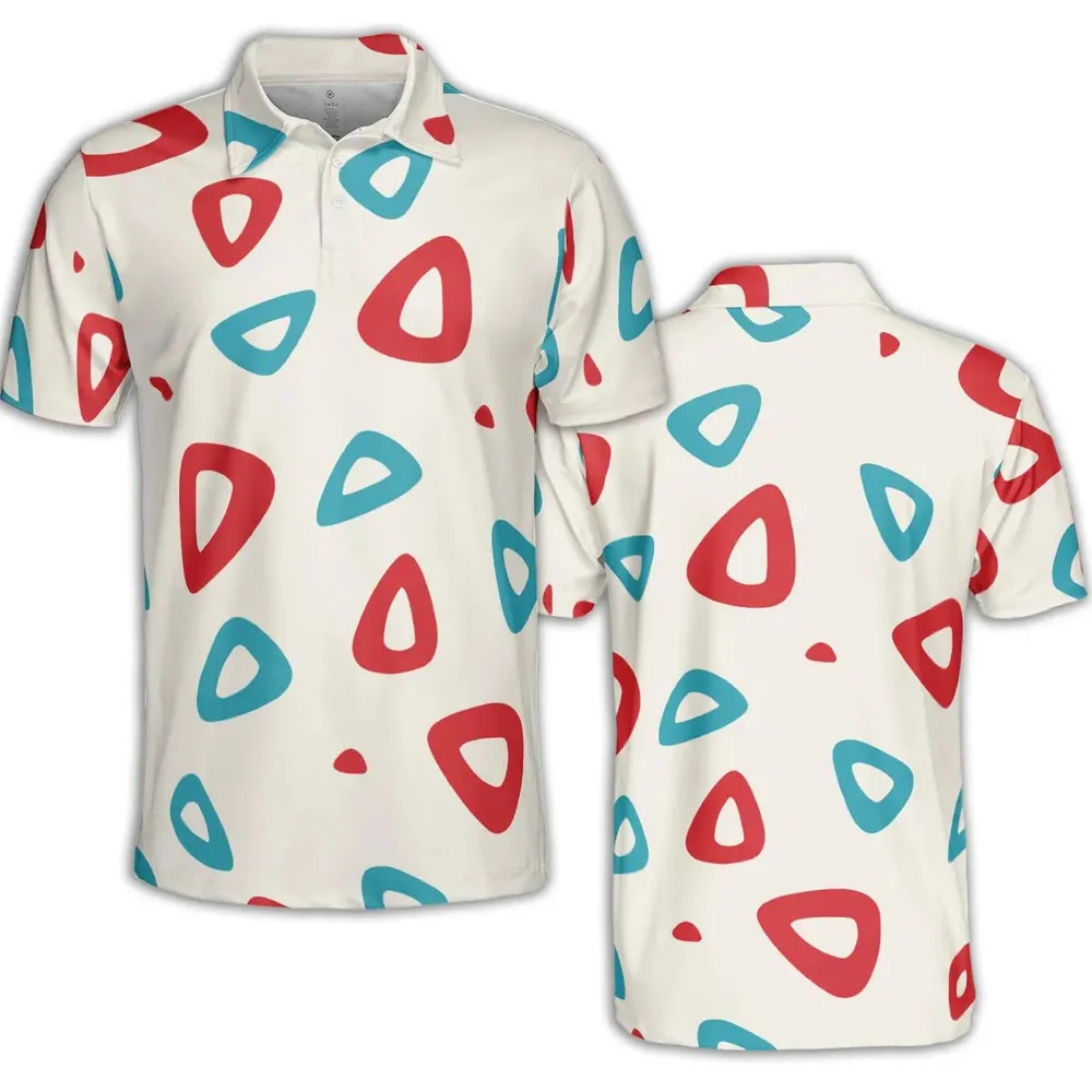Togepi Pattern Pokemon AOP Men/Women Polo Shirt - 2