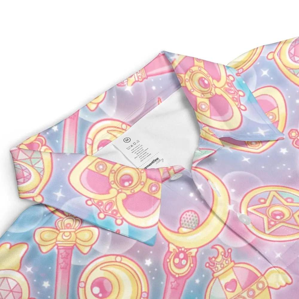 Magical Girls Sailor Moon AOP Men/Women Polo Shirt - 3