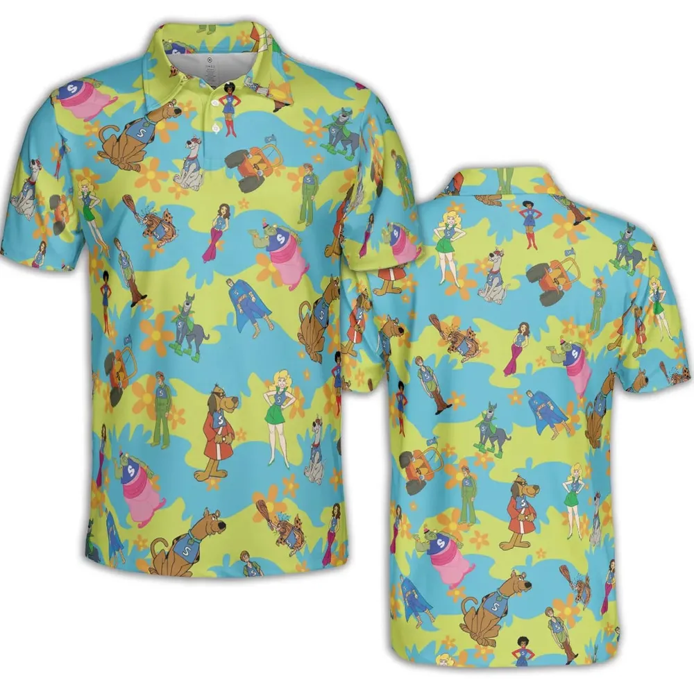 Scooby Gang Scooby Doobies AOP Men/Women Polo Shirt - 2
