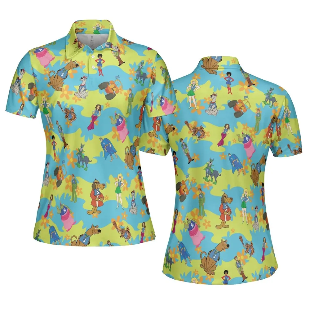 Scooby Gang Scooby Doobies AOP Men/Women Polo Shirt - 5