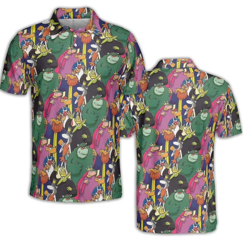 Muzzy in Gondoland AOP Men/Women Polo Shirt - 2