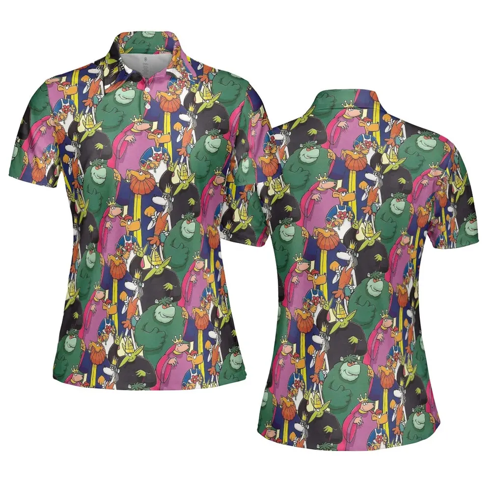 Muzzy in Gondoland AOP Men/Women Polo Shirt - 5