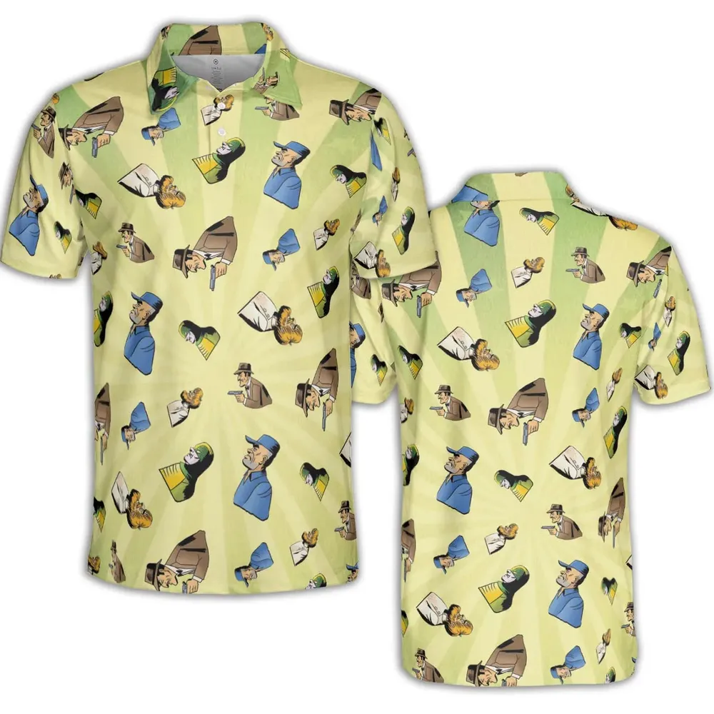 Goons Of '66 DC Comics AOP Men/Women Polo Shirt - 2