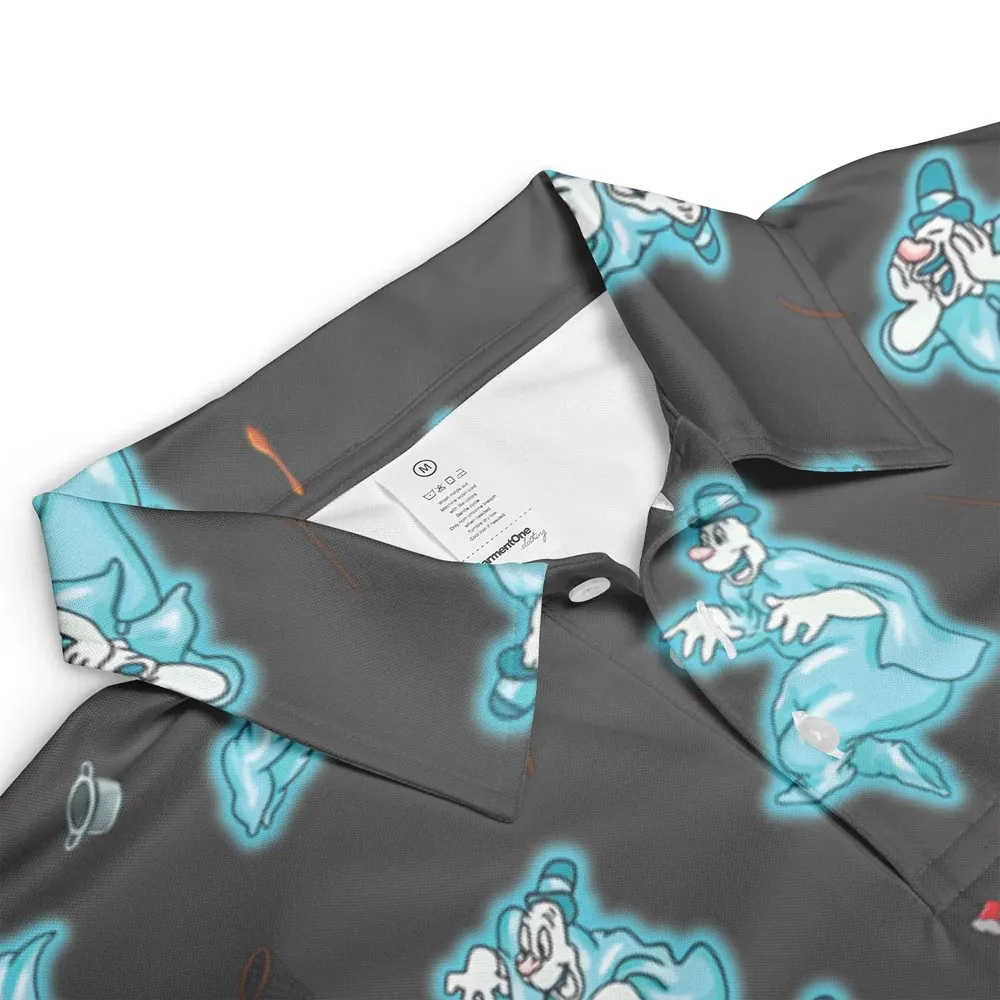 Classic Animated Cartoon Lonesome Ghosts AOP Men/Women Polo Shirt - 3