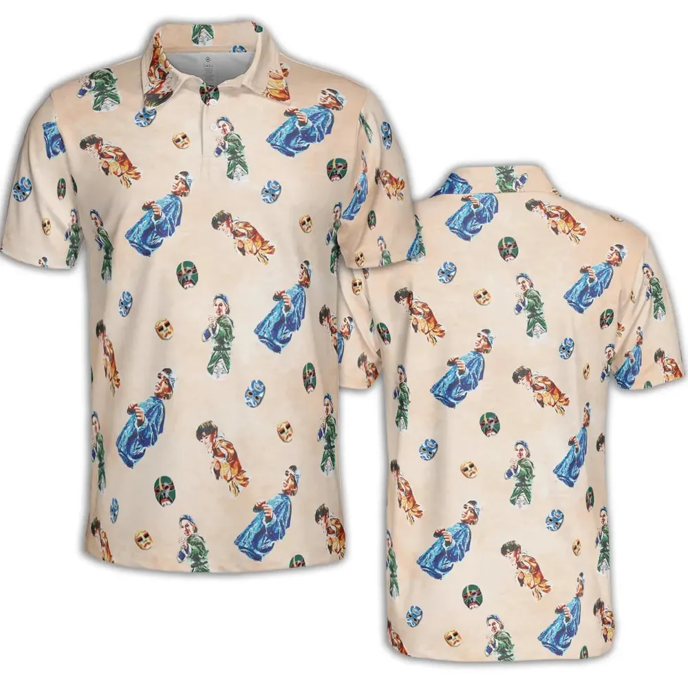 Three Brothers Samuel and Jeffey 3 Ninjas AOP Men/Women Polo Shirt - 2