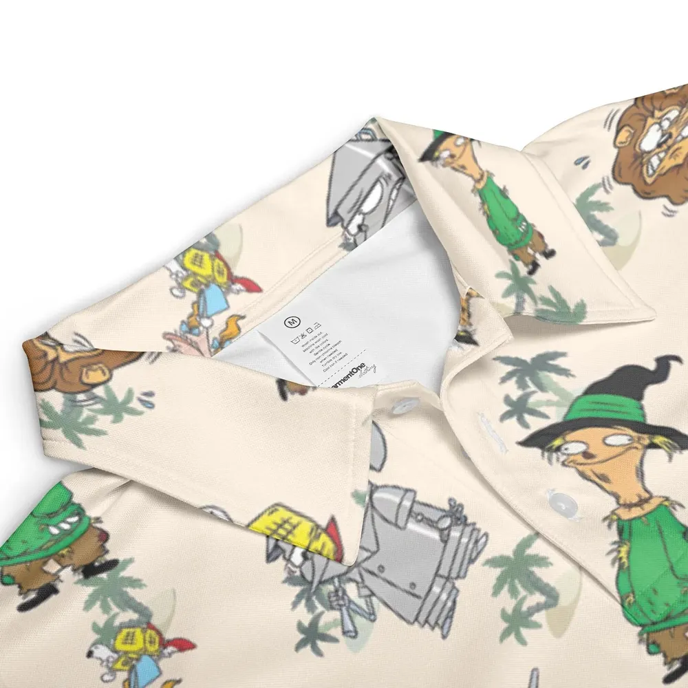 Cartoon Mashup Ed, Edd n Eddy AOP Men/Women Polo Shirt - 3