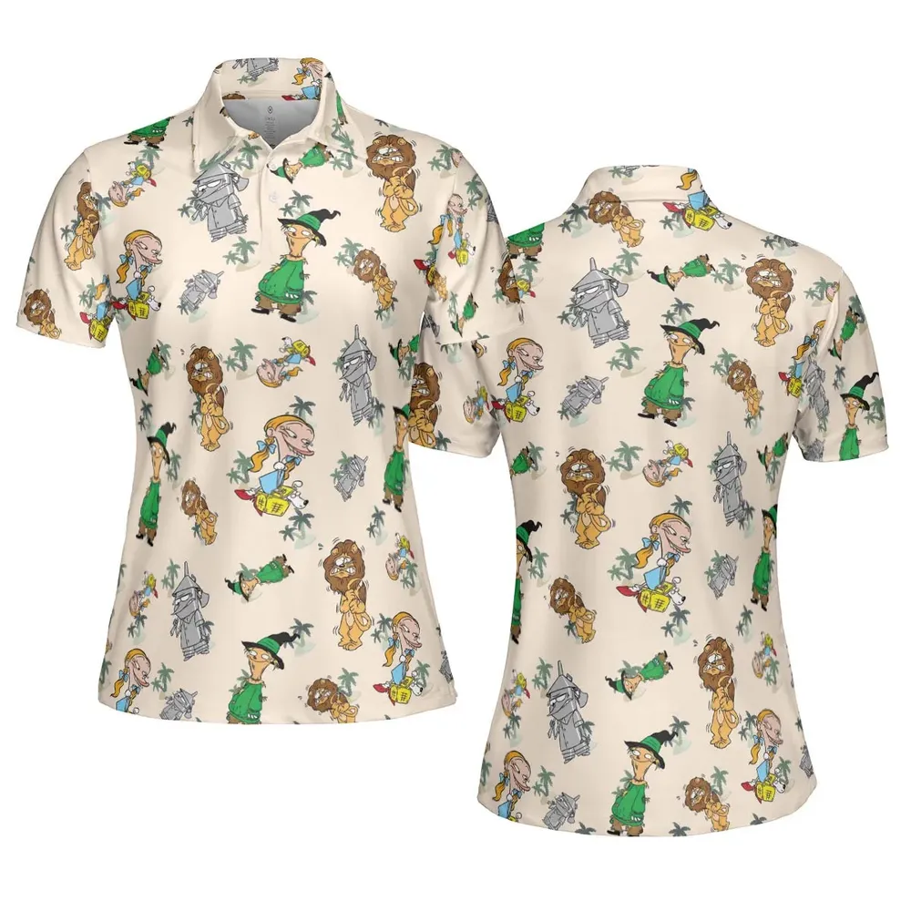 Cartoon Mashup Ed, Edd n Eddy AOP Men/Women Polo Shirt - 5