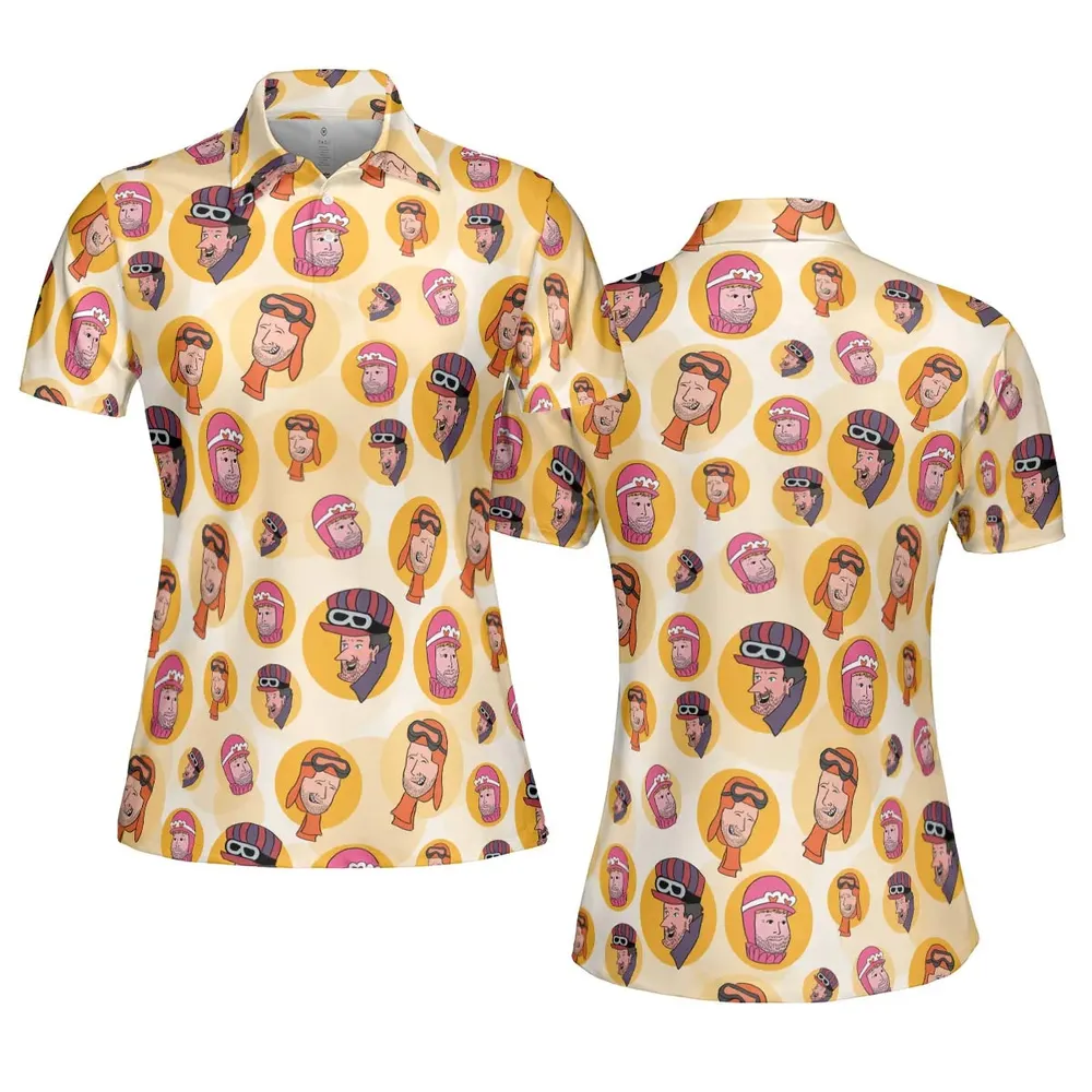 No More Jockeys Wacky Jockeys AOP Men/Women Polo Shirt - 5