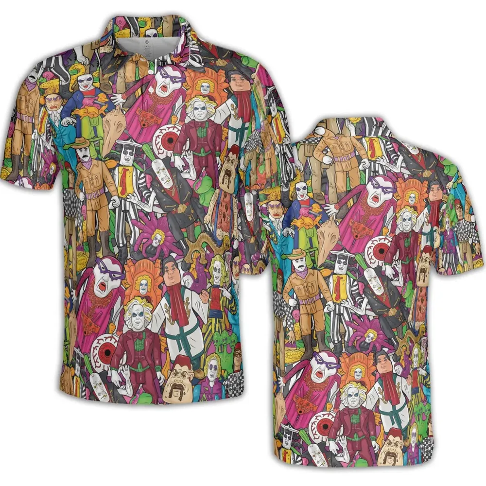 Beetlejuice Toybox AOP Men/Women Polo Shirt - 2