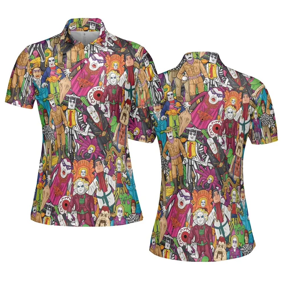 Beetlejuice Toybox AOP Men/Women Polo Shirt - 5