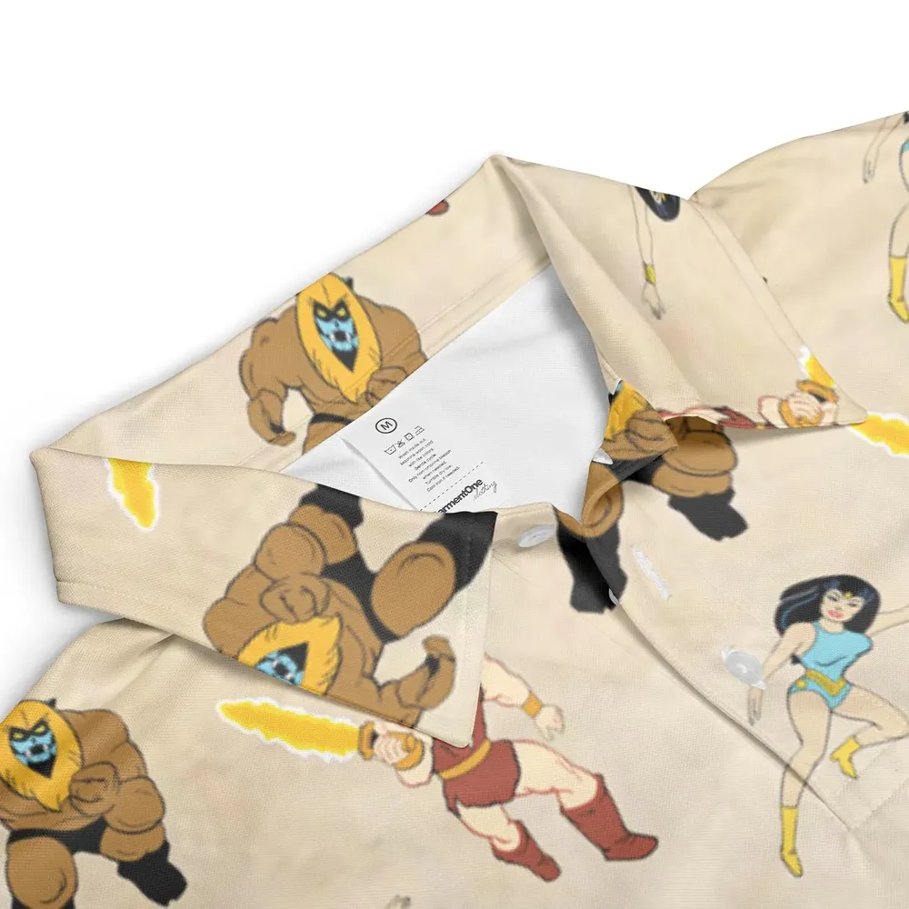 Thundarr the Barbarian AOP Men/Women Polo Shirt - 3